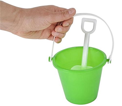 image for Neliblu Beach Sand Pails With Shovels Pool Party Toys 5.5
