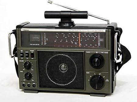 Amazon Rajisan 明電工業 Mk 59 lラジオ 6バンドレシーバー Am Sw1 Sw2 Fm Tv1 Tv2 Air 緊急 Ham Pb Rajisan 明電工業 ポータブルラジオ