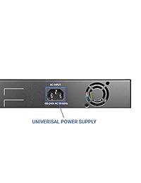 BV Tech 10 puertos switch (8 puertos PoE +   2 puertos Uplink)   130 W   802.3 at Gigabit PoE +
