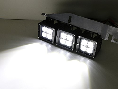 iJDMTOY 70-247-White 6000K White Off-Road LED Light (2017 2018 and up Ford Raptor)