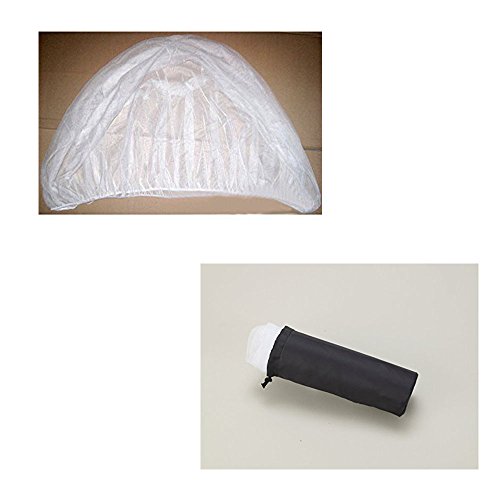 SYOOY 2 PCS Stroller Mosquito Net Insect Netting for Baby Strollers Cribs Car Seats Cradles White