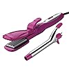 Conair Special Styles Ceramic Combo Styler - Straightening/crimping plates and 3/4-inch Curling Iron; Pink
