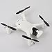 HUBSAN H107C+ X4 Drone with 1080P HD Camera Second Generation 2.4 GHz RC Quadcopter, White