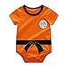 Dragon Ball Goku Baby Costume Newborn Infant Boy Clothes Romper Bodysuit Outfits