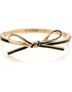 Kate Spade Skinny Mini Bow Bangle Bracelet, Black