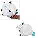 Squishable Kitsune II Plush, White, Mini 7