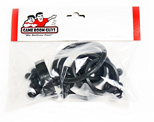 Stern Spiderman Pinball Black Rubber Ring Kit