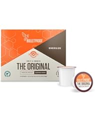 Bulletproof The Original Roast Coffee Pods, Premium Medium Roast Organic Beans, Single-Serve Cups, Works With Keurig 2.0 (24 Count)