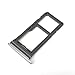 E-repair One SIM Micro SD Card Tray Holder Slot Replacement for Samsung Galaxy S8 G950 S8+ Plus G955 (Single Sim, Silver)