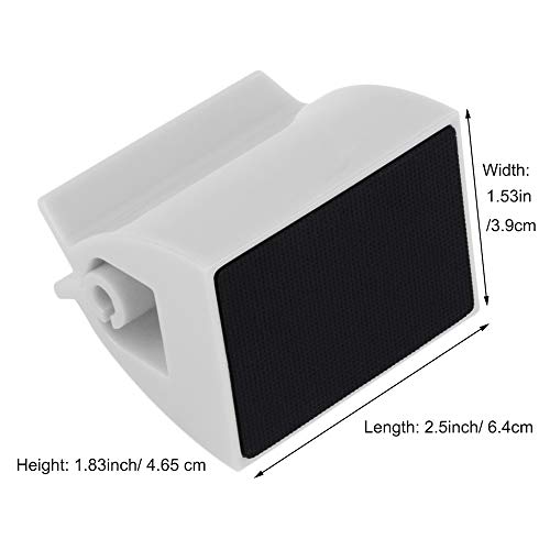 RAYNAG 2 Pack Bathroom Rolling Tube Toothpaste Squeezer Dispenser, Tubes Roller Toothpaste Holder Stand, Save Counter/Cabinet Space, White - Thumbnail 5
