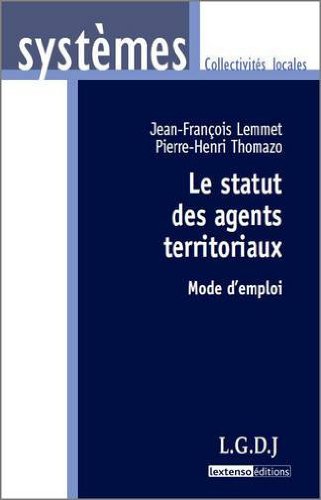 Le  statut des agents territoriaux
