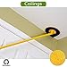 CHOMP! Microfiber Mop Refill Pack: 5 Minute CleanWalls 3-pak Yellow Reusable Washable Wall Washer, Ceiling Cleaner and Baseboard Duster - Dry Dust / Wet Wash Pads