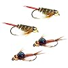 Go-to-Trout-Fly-Fishing-Nymph-Assortment-12-Flies Go-to-Trout-Fly-Fishing-Nymph-Assortment-12-Flies