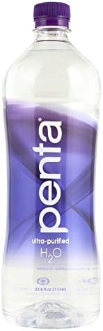 Penta Purified Water Ultra Purified Water - Case of 12 - 1 Liter
