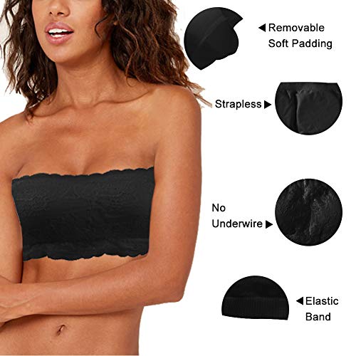 image for YIDUODE Girl's Strapless Bra Stay Put Smooth Finish Strapless Bra Remo