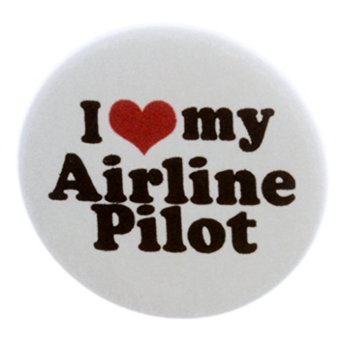 A&T Designs Unisex - I Love my Airline Pilot 1.25