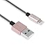 Volts USB-A to Lightning Cable Cord, MFi Certified Charger Compatible with iPhone, iPad, Rigorously Tested for Long Lifespan (Rose Gold 3.3 Feet)