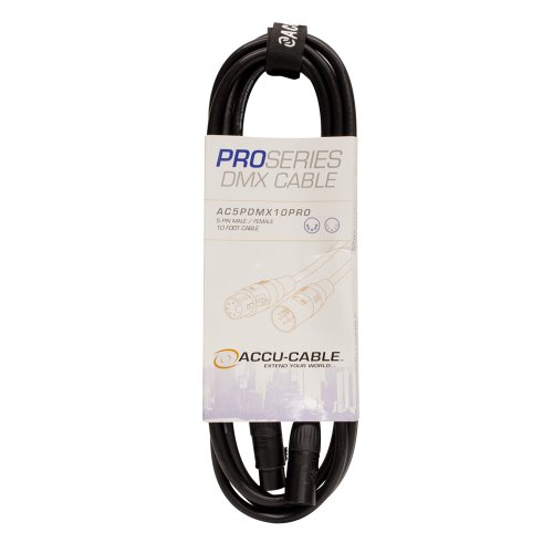 adjProducts AC5PDMX10PRO 5-Pin DMX Cable, 10'