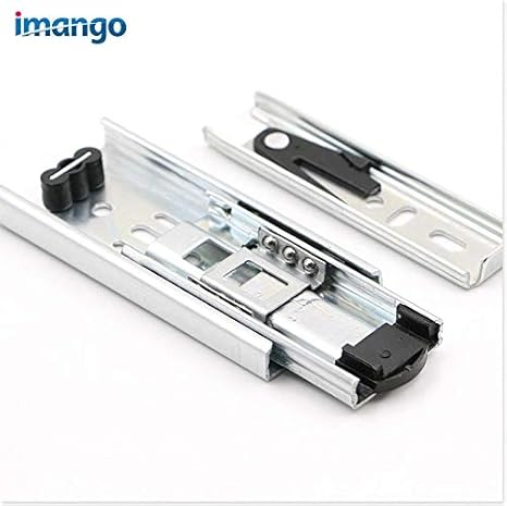 2 Small Drawer Slides 4 8 Inches Steel Ball Bearing Slider