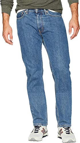 Levi's Men's 505 Regular Fit Jean, Stonewash-Stretch, 36 34