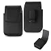 Vertical Leather Case for Sprint Kyocera Torque with Belt Clip and Magnetic Closure. Comes with Stylus Pen.