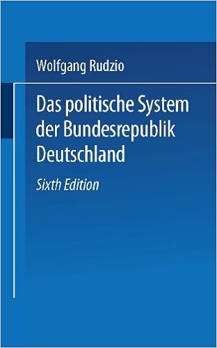 Das Politische System Der Bundesrepublik Deutschland Rudzio Wolfgang Amazon Com Books