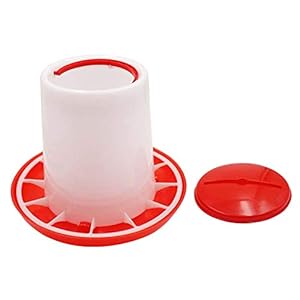 M.Z.A - Alimentatori automatici per pollo, 1,5 kg, in plastica per acqua e bevande, 1,5 kg