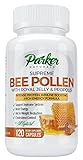 BEST Bee Pollen, Royal Jelly and Propolis - Highest Quality Made by USA Bee Keepers - 120 Vegetarian Capsules - 100% Satisfaction Guarantee or your Money Back!