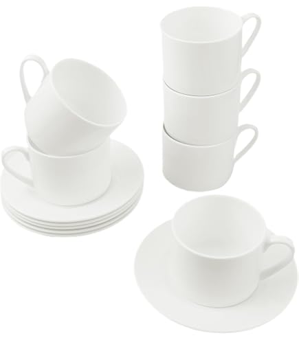 Mikasa Piatto Per Tazza Da Tè In Parchment – 6,5 Pollici, Adatto Al Microonde