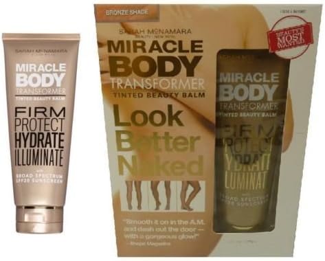 Miracle Body Transformer Tinted Beauty Balm Bronze Shade by Sarah McNamara