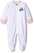 John Deere Baby Girls' Hearts Zip Sleeper