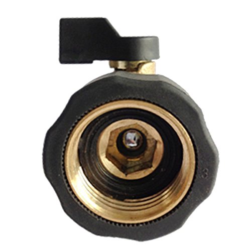 Heavy Duty Brass Garden Hose Connector Shut Off Valve Water
