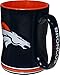 Denver Broncos 15 Ounce Sculpted Logo Relief Coffee Mug