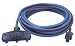 Prime LT630825 Ultra Heavy Duty 25-Foot Triple Tap Artic Blue All-Weather TPE Extension Cord primary