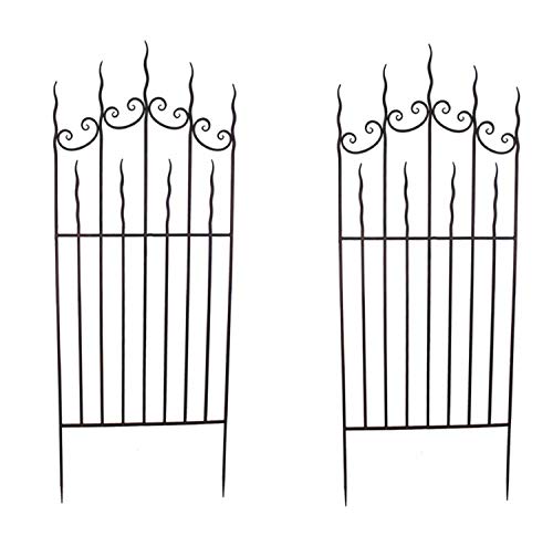 2er Set XXL Rankgitter H 213 cm Spalier Rankhilfe Beetzaun Rankzaun