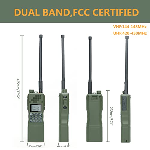 Baofeng AR15210W High Power Ham Radio Portable Tactical Two Way Radio