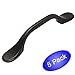 Cosmas 9533ORB Oil Rubbed Bronze Cabinet Hardware Footed Handle Pull - 3