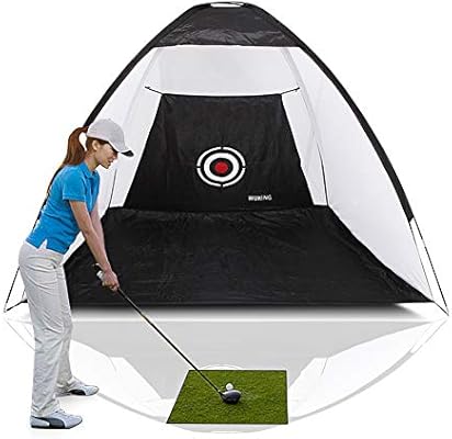 Wuking Golf Net For Backyard Practice Chipping Driving Hitting