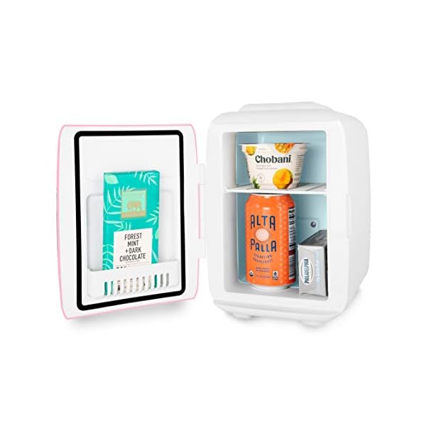 Cooluli Mini Heladera 4Lts 6 Latas Maquillaje Makeup Medicamentos Alimentos - Imagen 3
