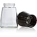 USimplySeason Ebony & Ivory Salt and Pepper Adjustable Grinder Set