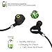 Wireless Earbuds, Bluenin Bluetooth Headphones Runner Headset Sports Earphones with Mic and Sweatproof for iPhone 7 6s 6 for Running, Gym, Exercise and Workout (818 Black)
