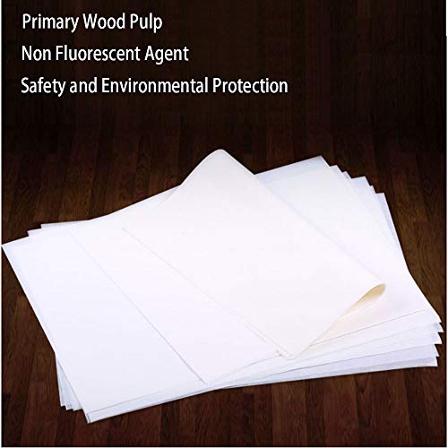 500 Count, Cookie Baking Sheets, Premium Parchment Paper Baking Sheets for Baking Cakes, Cooking, Cookies, Pastries, Non-Stick & Not Curl & Not Burn & Non-Toxic(White, 12" X 16")