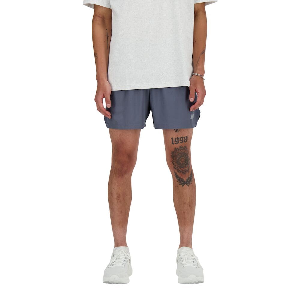 New Balance Men’s Sport Essentials Short 5″, Graphite, XX-Large