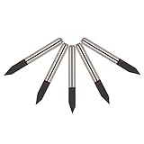 Aluminum Engraving Bit, EnPoint Solid Carbide Carving Knife V-shape Graver Bit 1/8