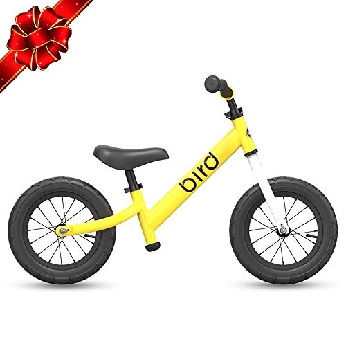 Royalbaby Balance Bike, 12 inch no-Pedal Training Bike, 2 yrs to 5 yrs, Black (Yellow)