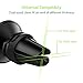 Ulwae Magnetic Car Mount Air Vent Car Phone Holder, Easy USB Cable Sorting, 360 Viewing Angles for iPhone Samsung LG Nexus HTC Motorola Sony Nokia and more