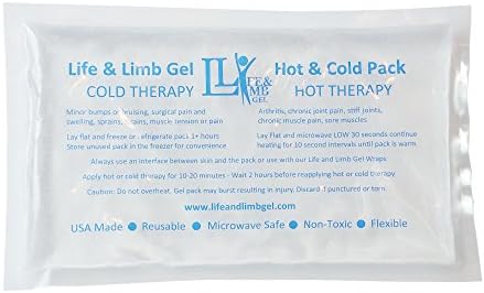 Life and Limb Gel Thermal Hot and Cold Therapy Gel Ice Pack 6" x 10" (1)