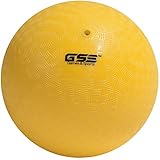 GSE Games & Sports Expert 8.5-inch/10-inch Classic Inflatable Playground Balls (Several Colors Available) (Yellow, 8.5-Inch)