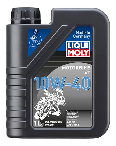 Liqui Moly 3044 Motorbike Oil 4T 10 W-40 Basic Street