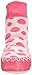 Mocc Ons Baby Slipper Socks 6-12m Pink Spots